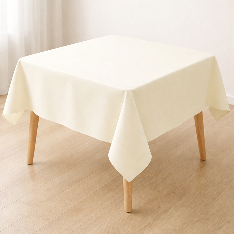 Cream Tablecloth