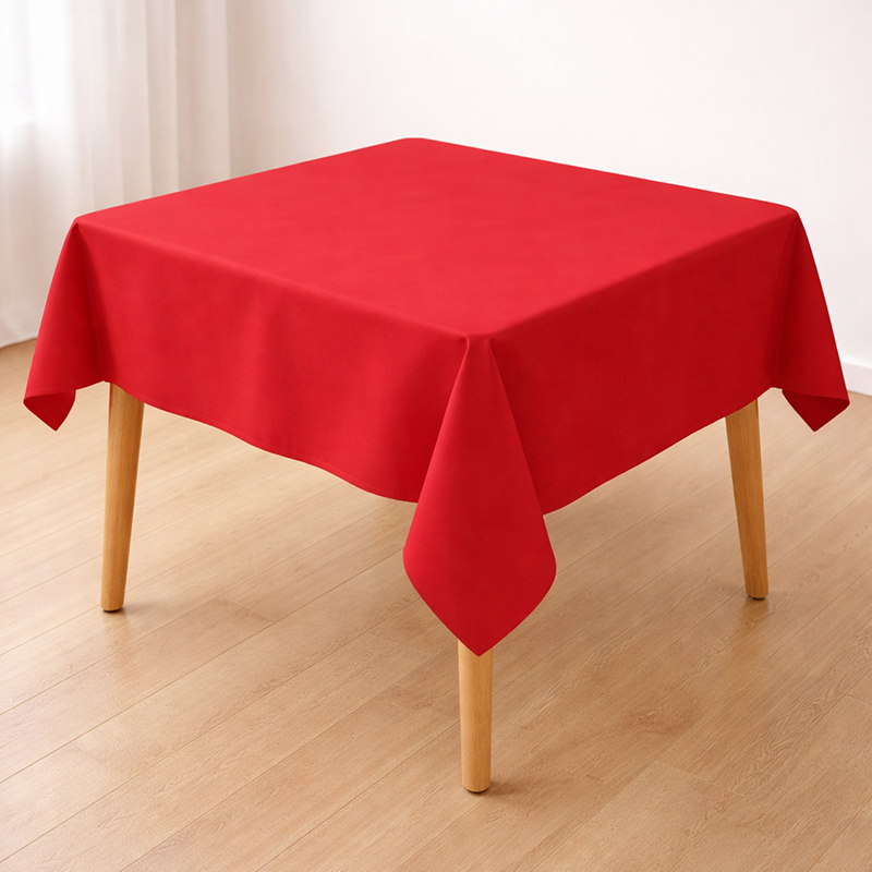 Red Tablecloth