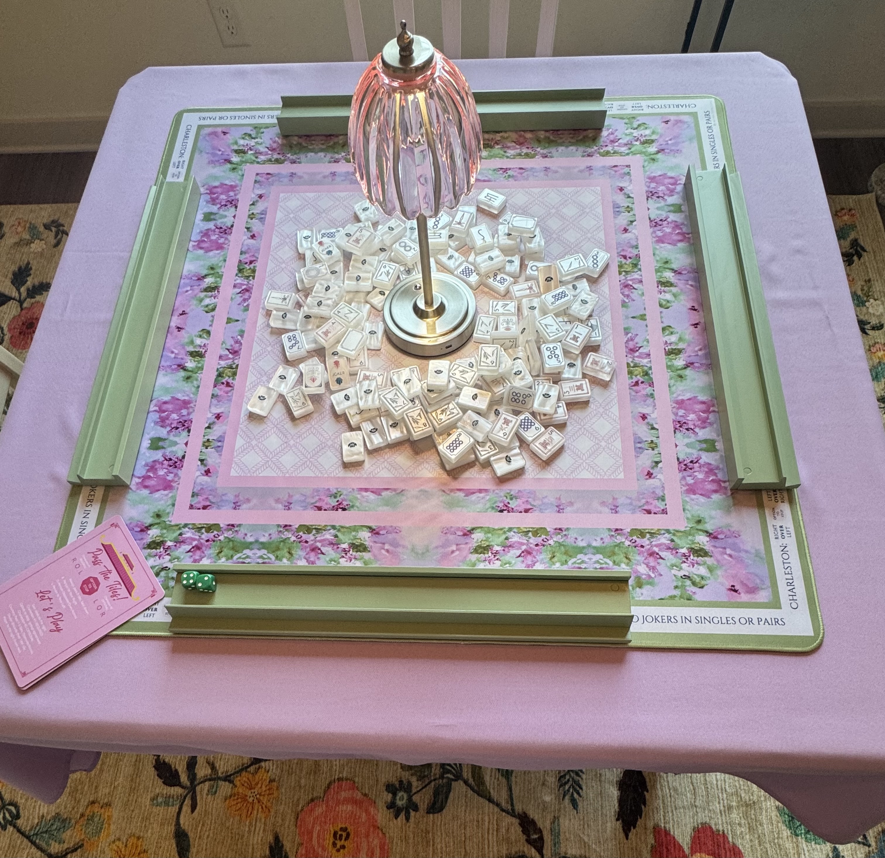 White Mother of Pearl Deco (The Mahjong House), Sparrow’s Nest (Amanda Toppe)